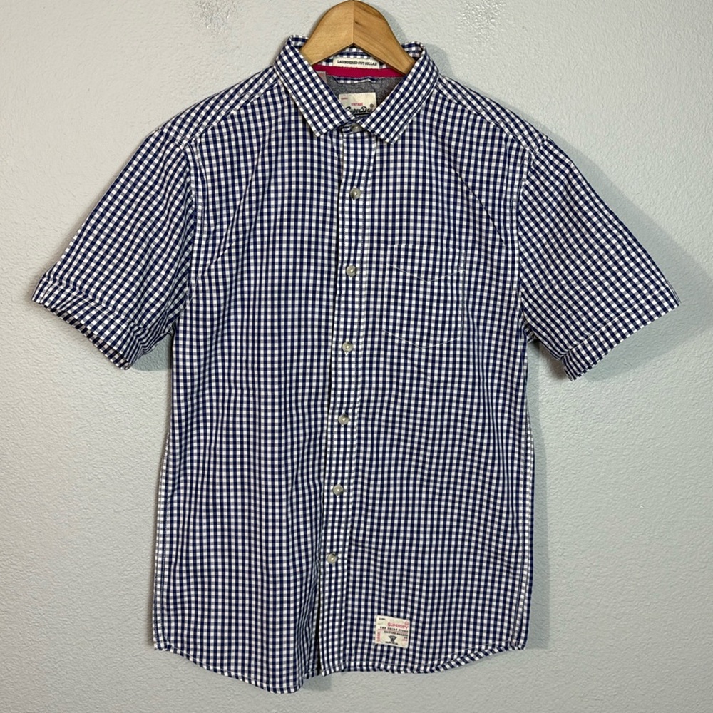 Superdry Plaid Short Sleeve‎ Shirt